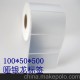 100*50*500張/啞銀PET條碼紙/亞銀色標簽紙/消銀龍PVC/防水防撕紙