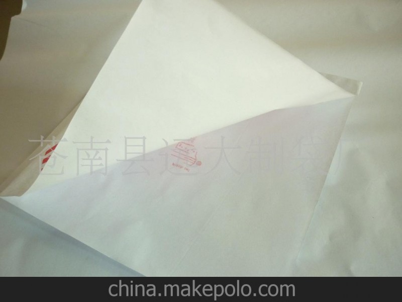 廠家供應(yīng)防油兩邊封紙袋 防油漢堡包紙袋