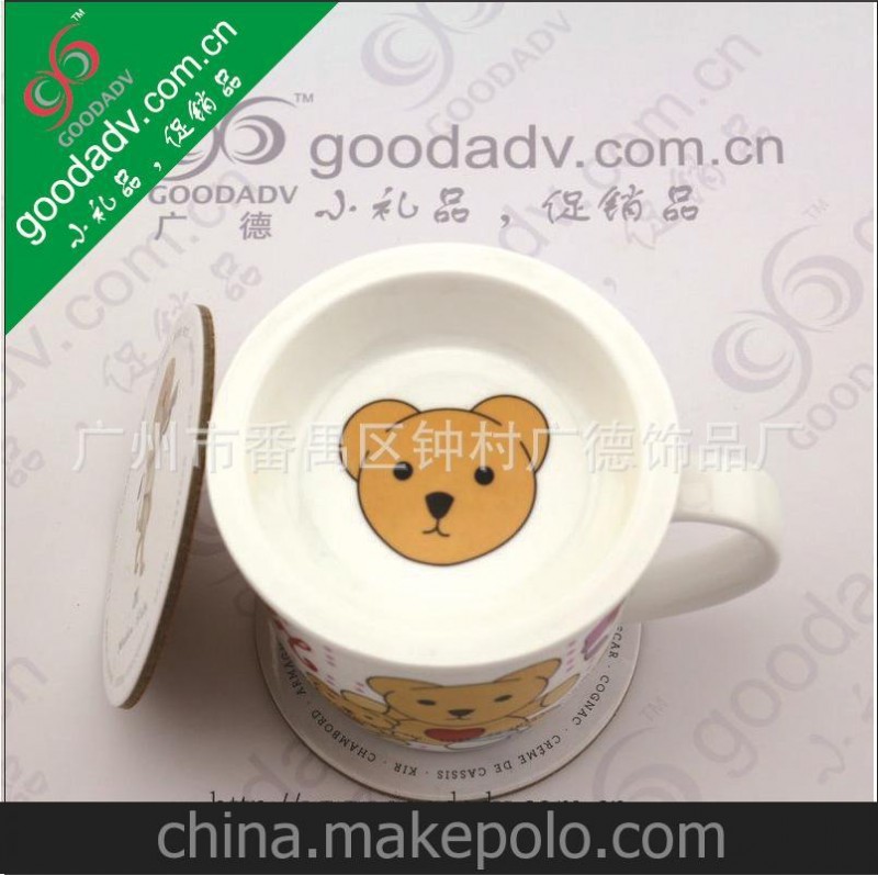 廠家直銷禮品 卡通系列灰板紙軟木杯墊 出口外貿杯墊禮品