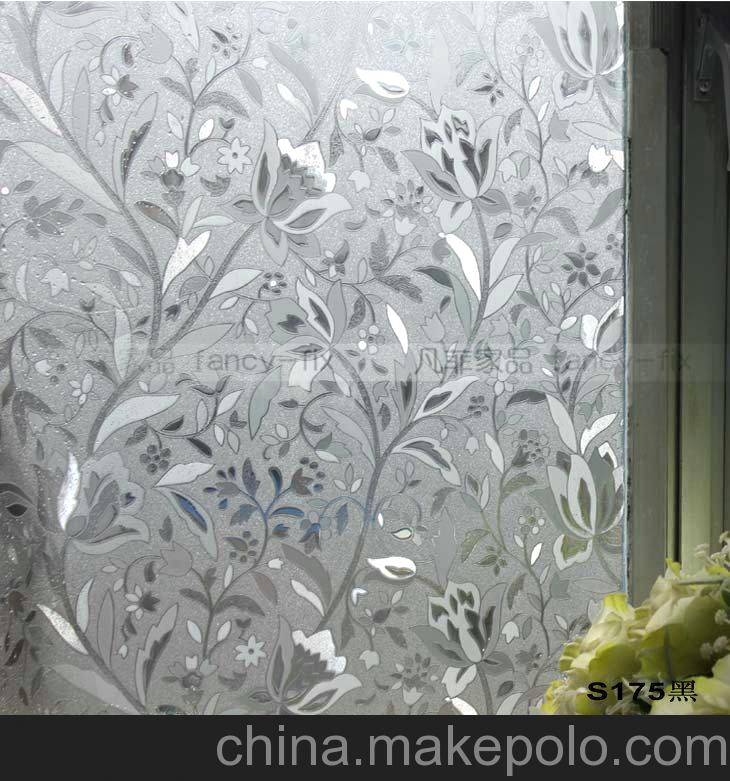 玻璃貼批發 凡菲PVC玻璃紙 抗紫外線隔熱 防爆窗紙玻璃膜