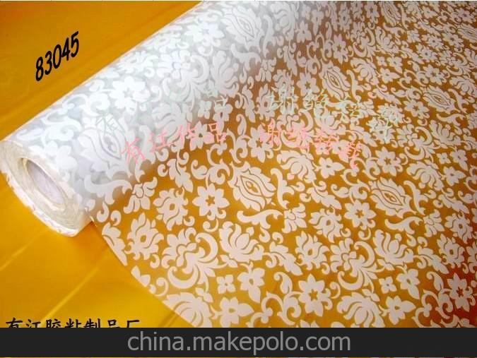 廠家大量現(xiàn)貨批發(fā) 磨砂窗花玻璃紙磨砂玻璃貼膜高級彩印窗紙