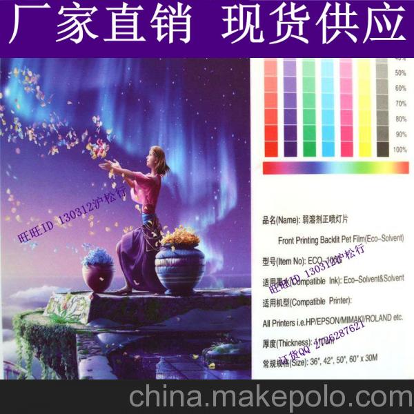 戶外寫真機耗材 弱溶劑燈片