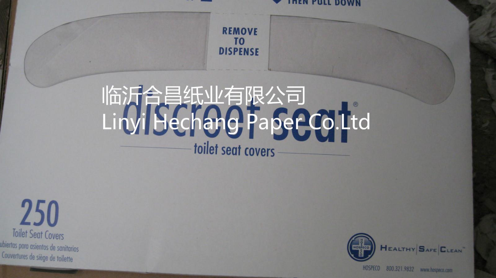 出口內(nèi)銷一次性1/2折馬桶坐墊紙，坐廁紙