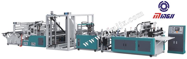 無紡布拉鏈袋制袋機，無紡布制袋機