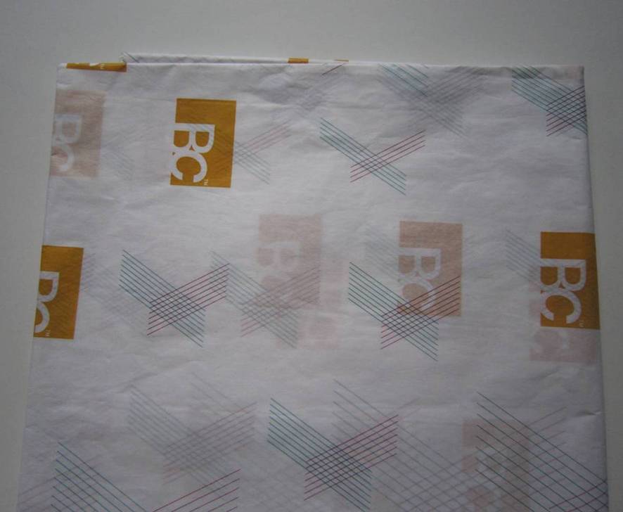 獨家印刷拷貝紙，印刷LOGO字母