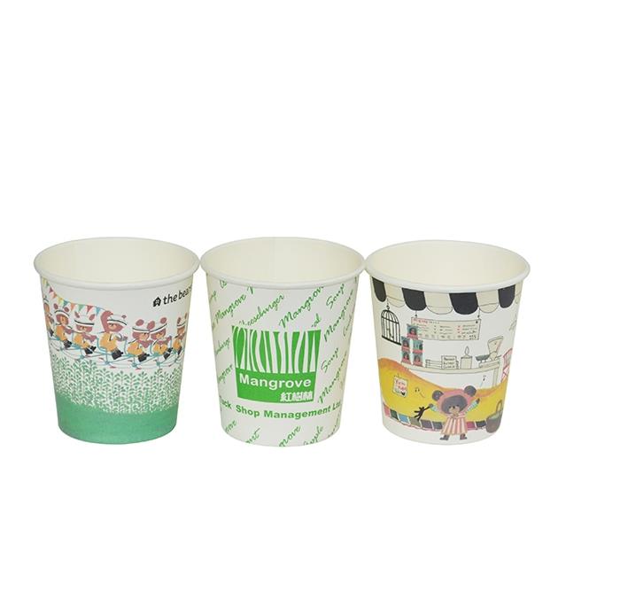 廣東一次性冷熱飲紙杯設計定做生產