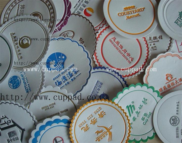 供應一次性杯墊，一次性吸水紙杯墊