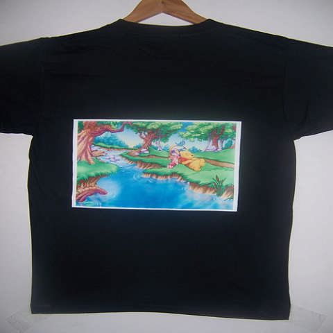 供應深色轉印紙，純棉深色T恤轉印紙，熱轉印紙