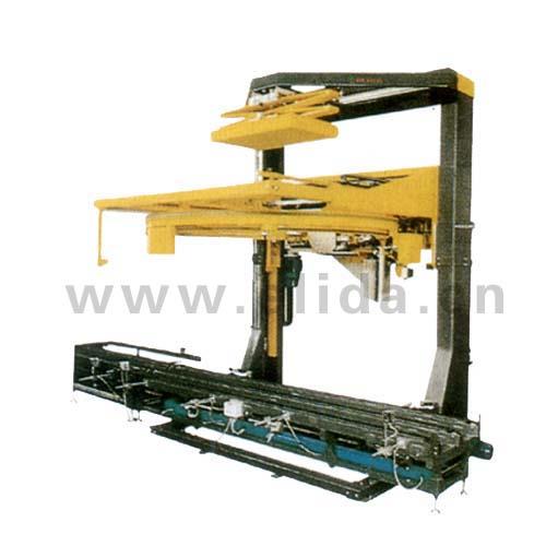 纏繞機裹包機有什么區別？依利達TW-8軌道式全自動拉伸薄膜捆扎機