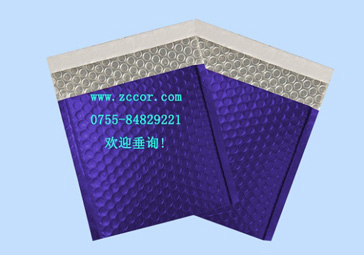 大量質(zhì)優(yōu)價廉運(yùn)輸包裝袋紫色鍍鋁膜復(fù)合信封氣泡袋