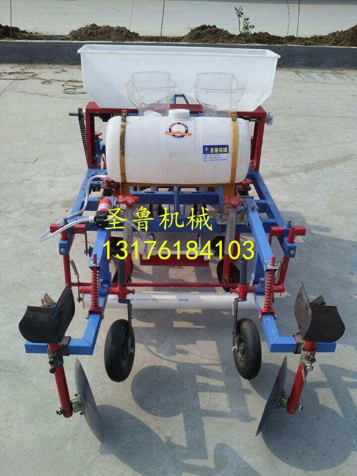 玉米雙行播種覆膜機 打藥覆膜機 施肥覆膜機播種機