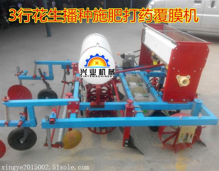 多功能玉米花生覆膜機(jī) 播種施肥噴藥一體覆膜機(jī) 覆膜機(jī)廠家