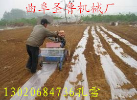 新款農作物覆膜機 多功能覆膜機 四輪施肥播種噴藥覆膜機
