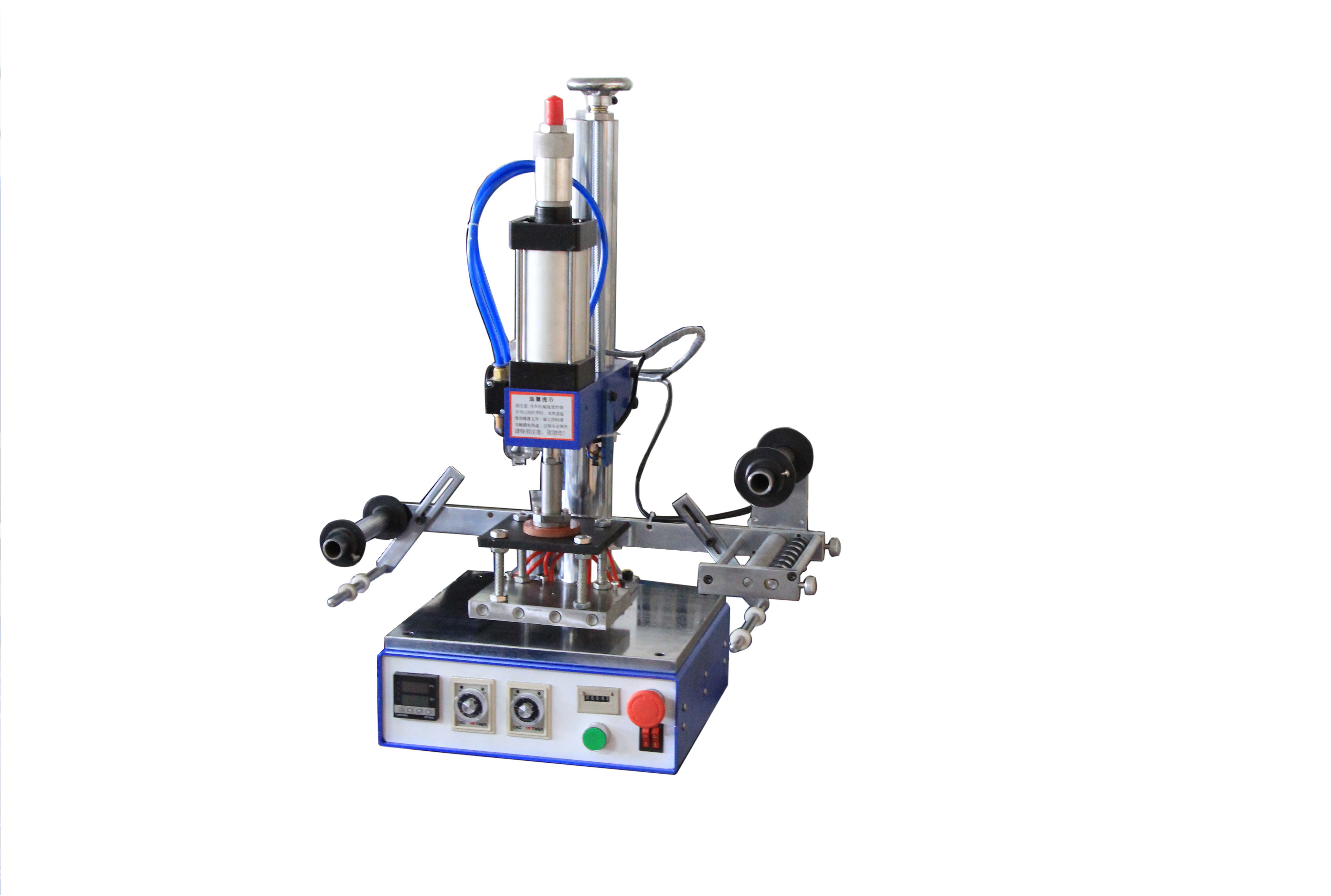 供應塑膠小面積燙金機，手機殼燙金機