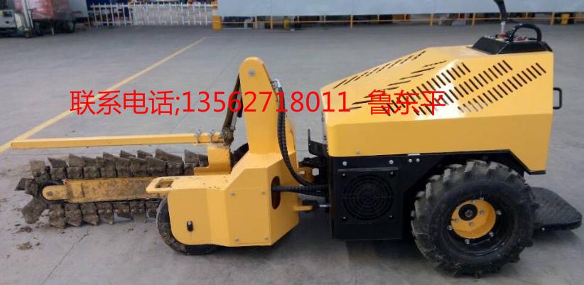 自來水管道開溝機 鋪設電纜開槽機  天然氣管道開槽機