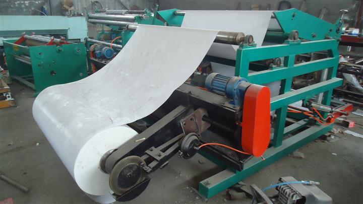 河南新鄉紙張分切機|拉伸纏繞膜分切機結構示意圖