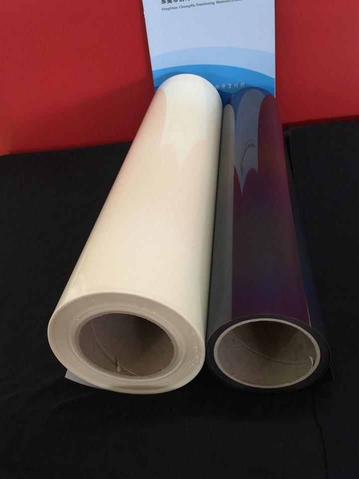 七彩反光間隙小透明幻彩反光轉印膜 黑色幻彩反光刻字膜