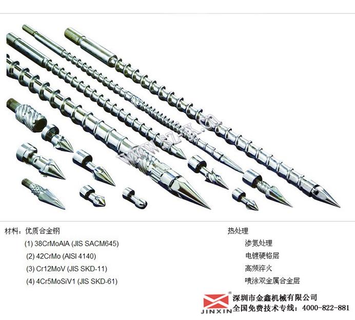 豐鐵立式注塑機螺桿頭，豐鐵立式注塑機法蘭，金鑫卓越品質，值得