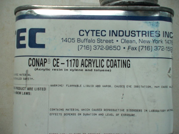 美國(guó)氰特線路板防水防潮絕緣保護(hù)膠CE-1170