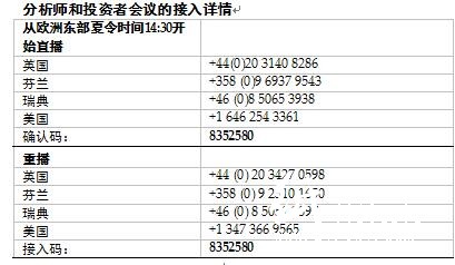 斯道拉恩索集團(tuán)新聞發(fā)布會與網(wǎng)絡(luò)直播邀請