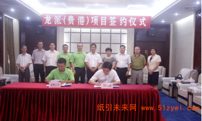 總投資31億元紙品項目落戶廣西貴港