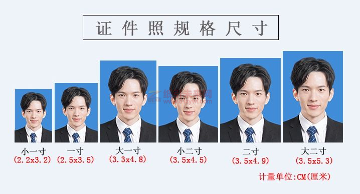 紙引未來(lái)網(wǎng) 紙張尺寸 證件照